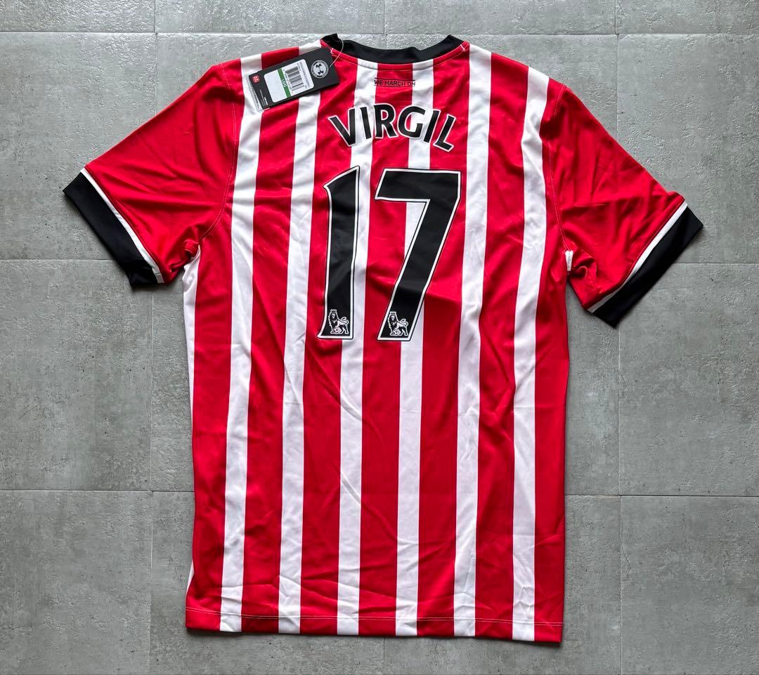 16-17 ファンダイク　サウサンプトン　アンダーアーマー　ホームユニフォーム