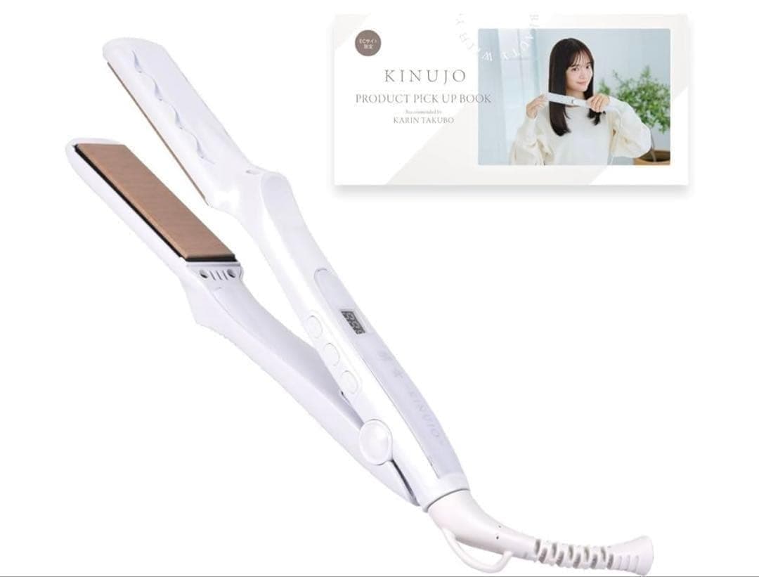512471 未開封KINUJO ストレート ヘアアイロン