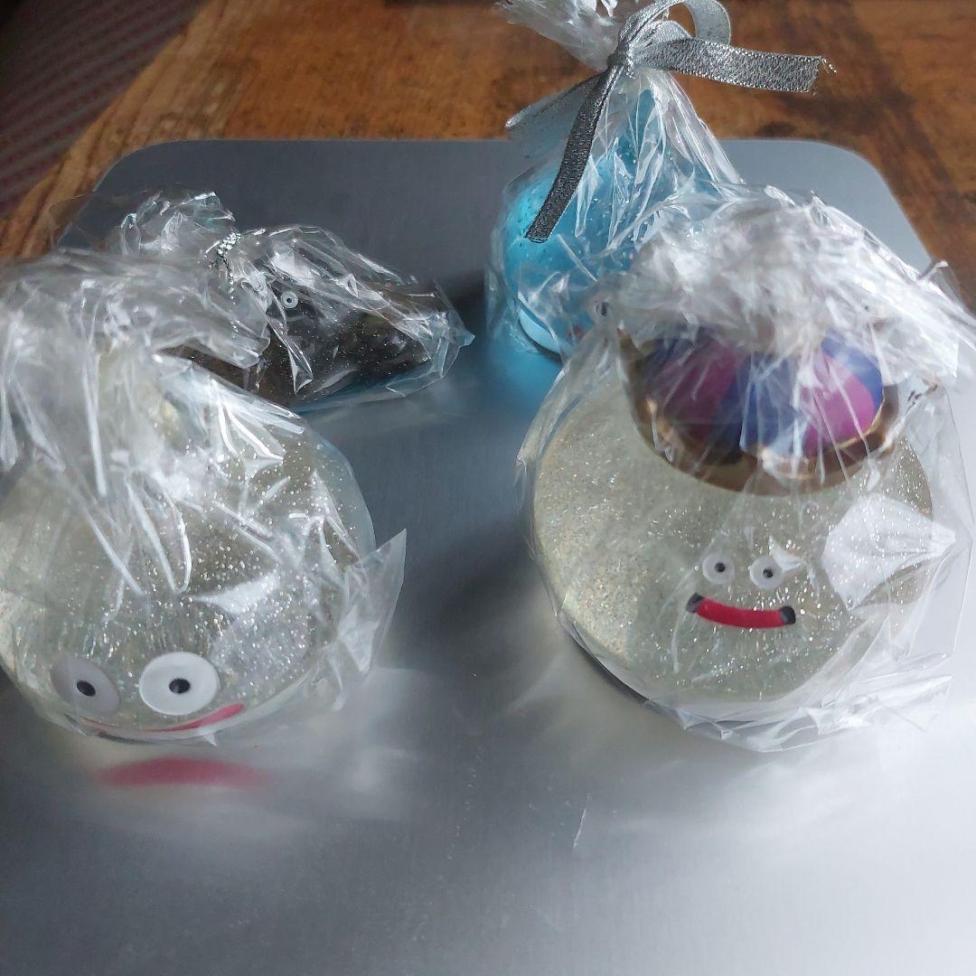 クリスタルマスコット(メタルキング・はぐれメタル・メタルスライム・スライム)美品