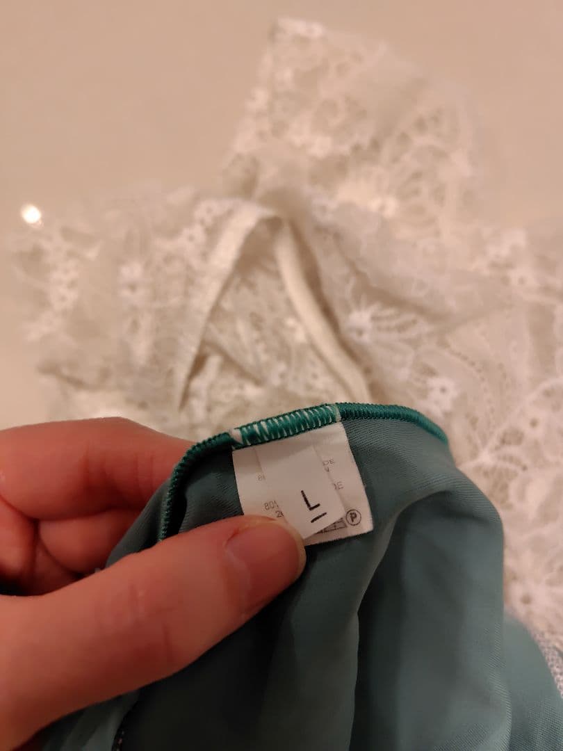 Dellala Milano 長袖レオタード ミントグリーンL