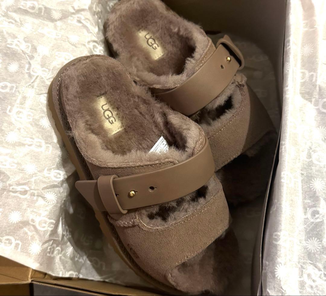 グリーンポート ストラップ スライド ugg ムートンサンダル　サンダル