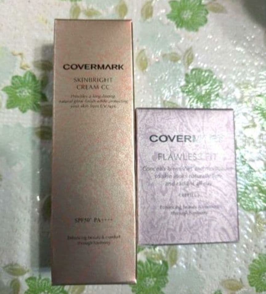 新品☆カバーマークフローレスフィットファンデFR20&スキンブライトCC下地☆2