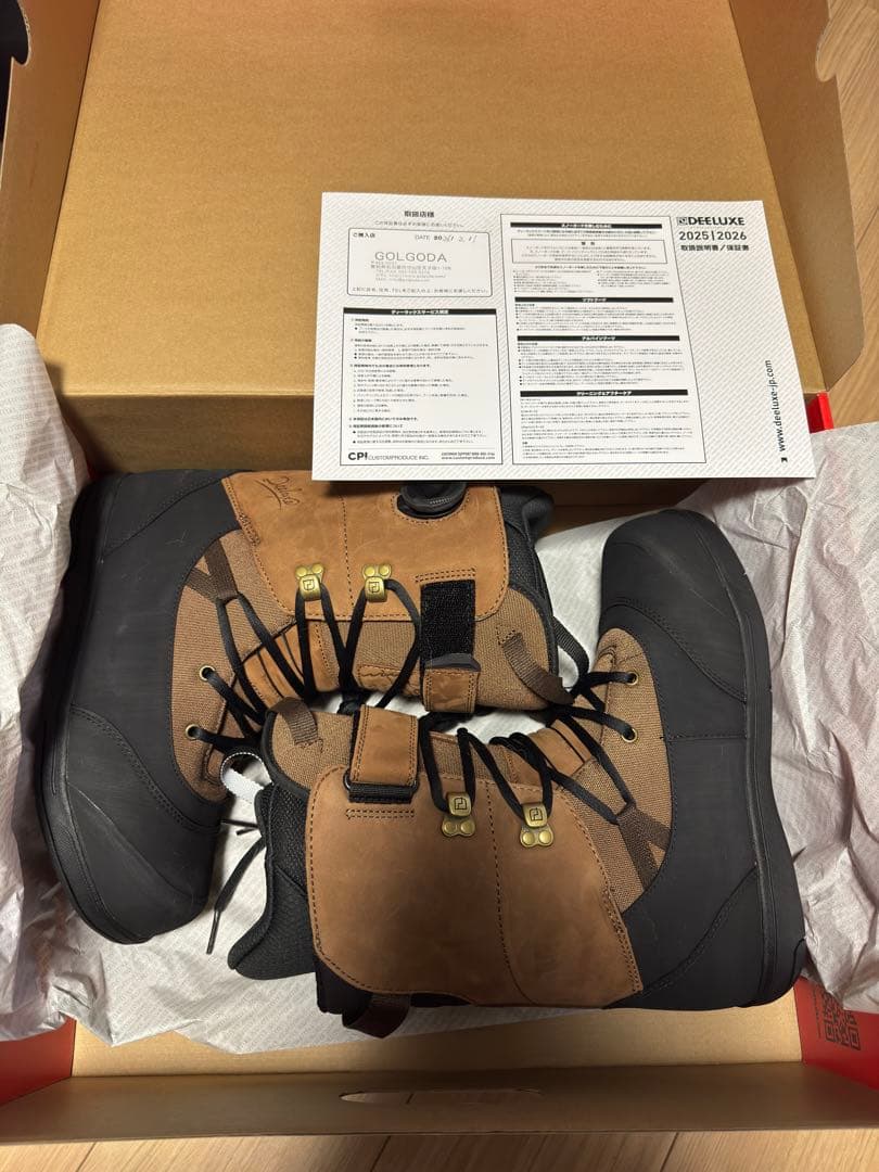 【新品未使用】DEELUXE ARETH RIN アースリン S3 25-26