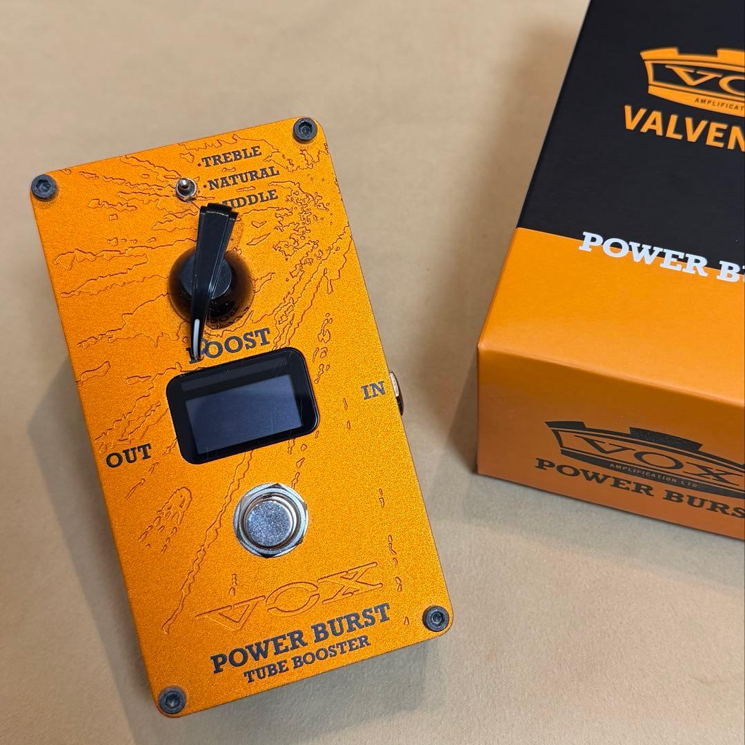 【美品】VOX POWER BURST TUBE BOOSTER エフェクター