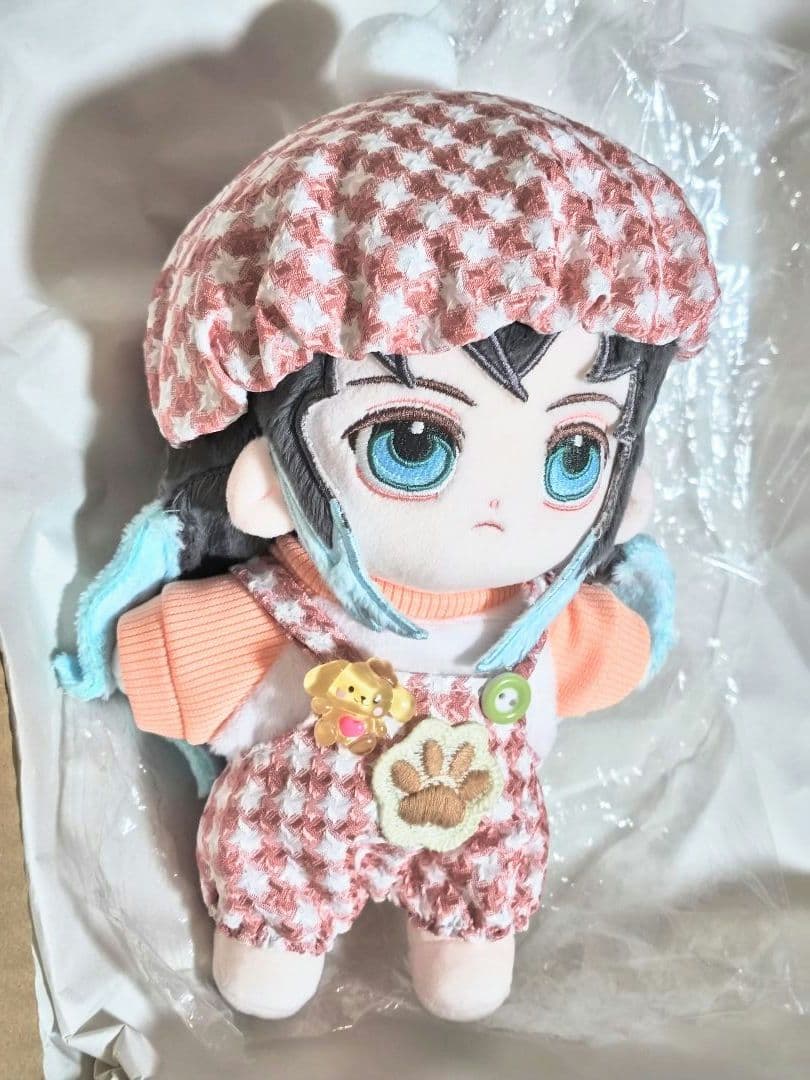 20cm　着せ替えぬいぐるみ　20cmコットンドール　鬼滅の刃時透無一郎