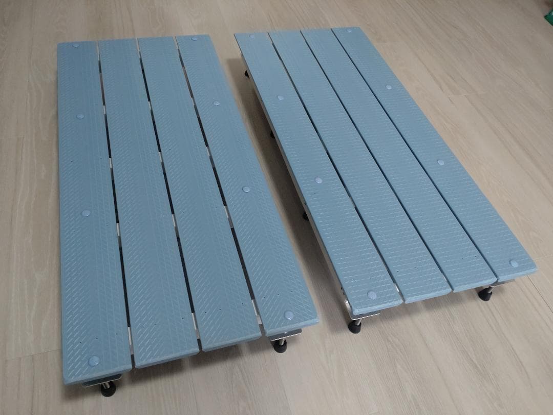 バリアフリータケウチ スノコちょうせい君 8.5～13.5 ブルー 2個セット