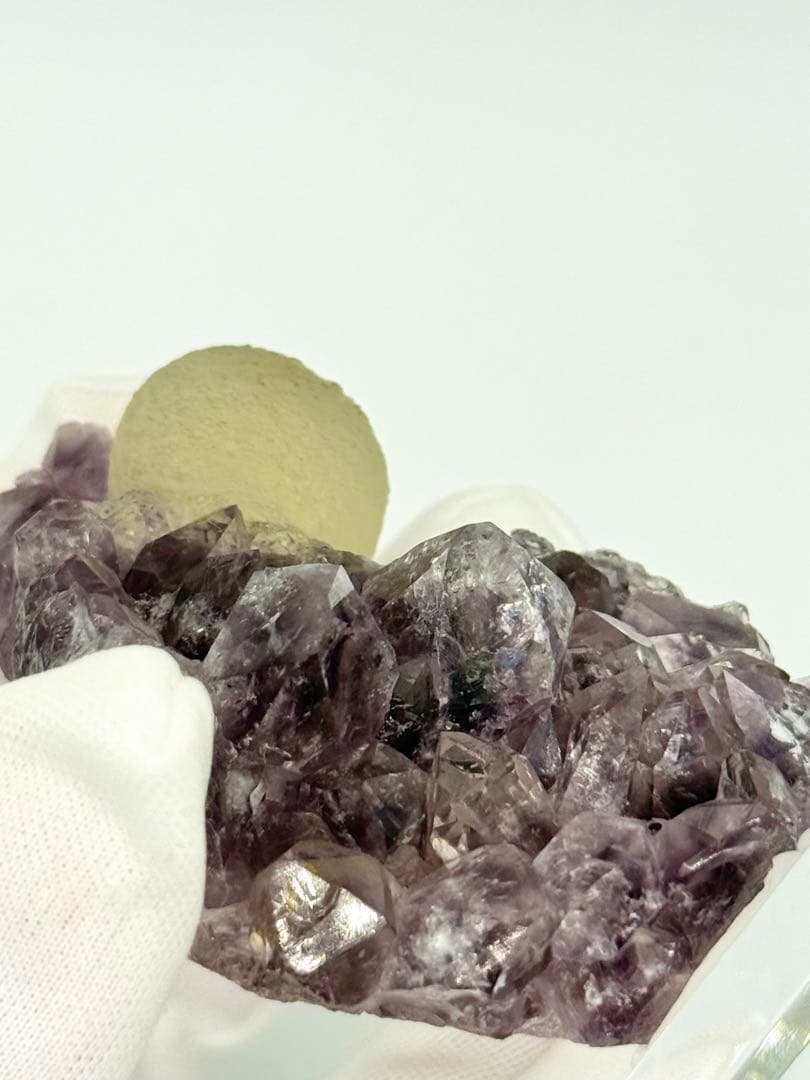 球状フローライト　インド産　蛍石　原石標本　鉱物標本　原石　ポンデリング