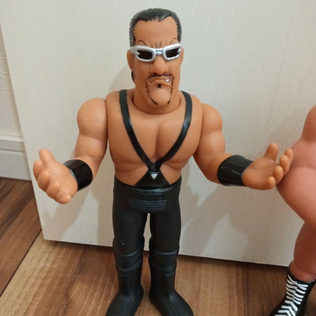 新日本プロレス　ソフビ3体セット（開封済み）