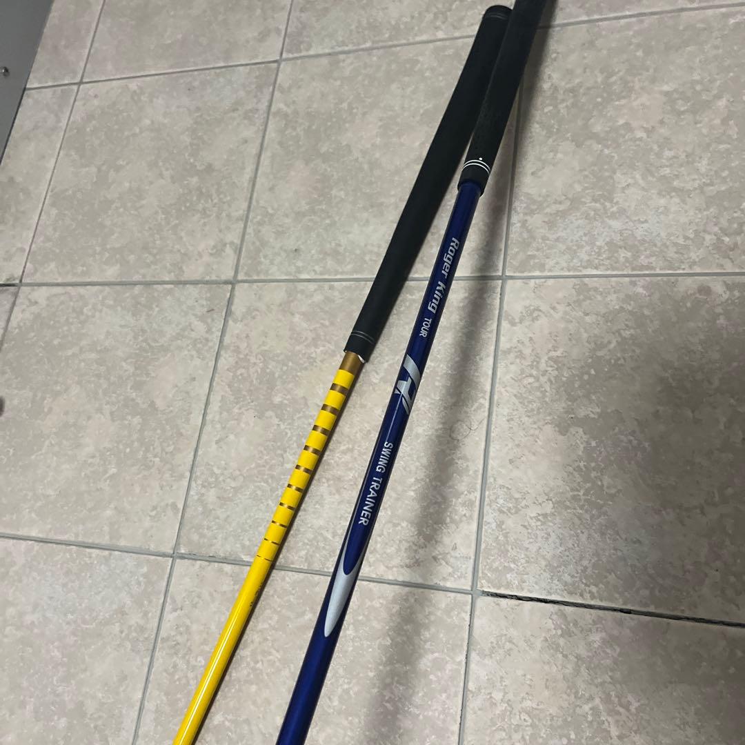 ゴルフ練習器具セット　ロジャーキング　スイングドクタードライバーアイアンMEGA