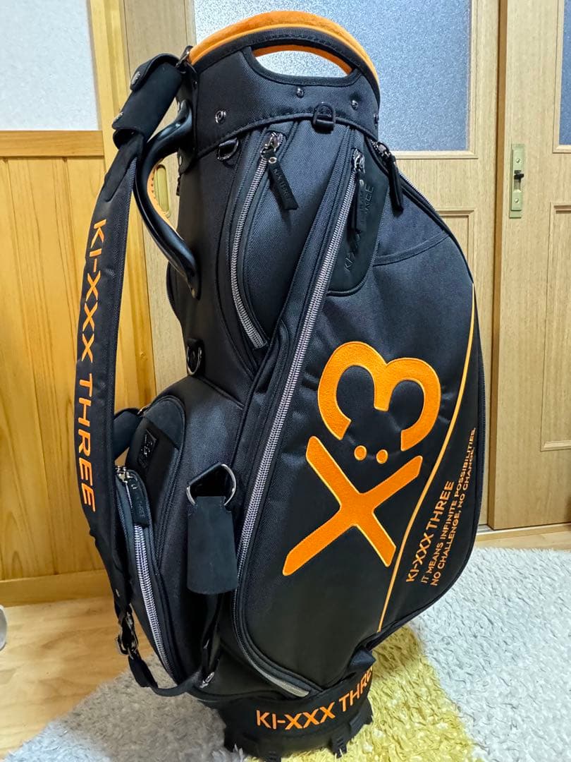 EVEN掲載 キックスリー KI-XXX THREE ツアー型キャディバッグ