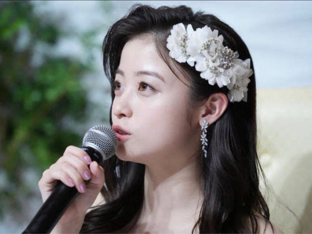 橋本環奈着用 tamara ヘッドドレス ブライダル