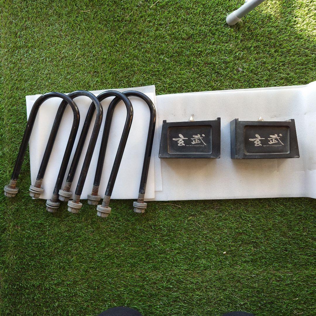 ハイエース２００系　玄武3インチダウンブロック