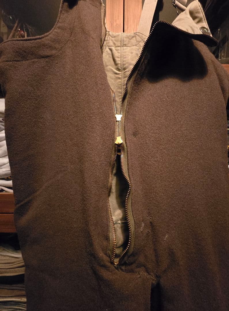 ☆ 1940'S U.S.N. DECKPANTS KHAKI MEDIUM