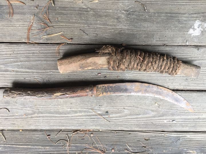 かま　アンテーク　刀