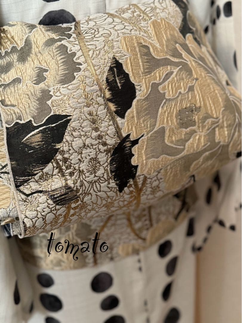 大人兵児帯【シャクヤク】　【メタル】のセット