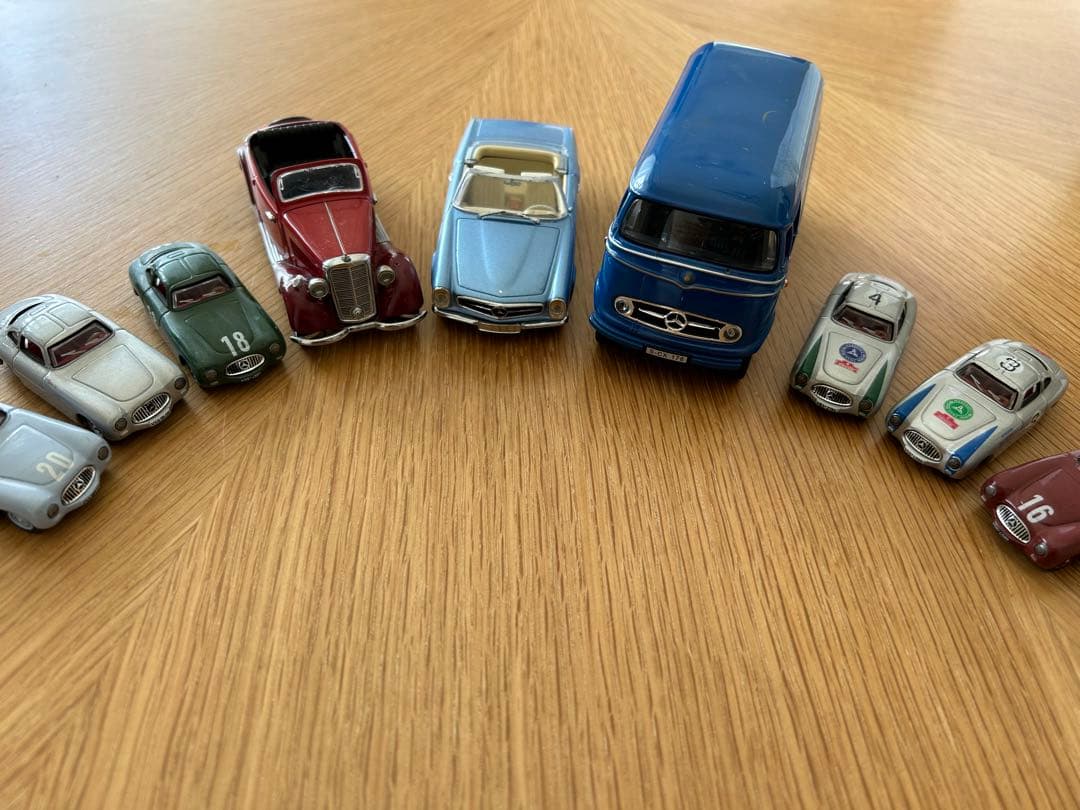 ベンツミニカー　9台