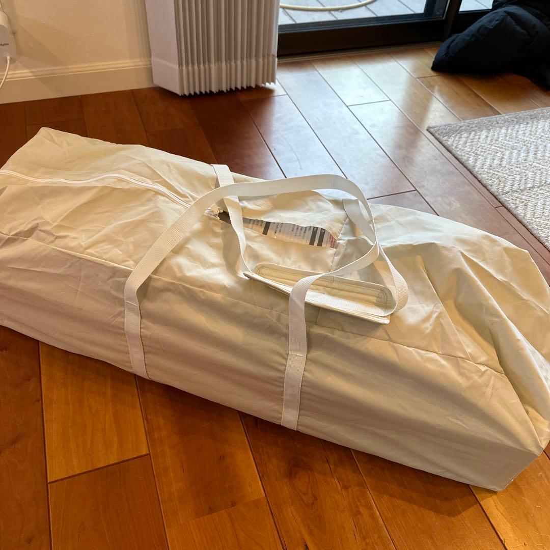 ココネルエアーAB ホワイトグレー ベビーベッド Aprica アップリカ