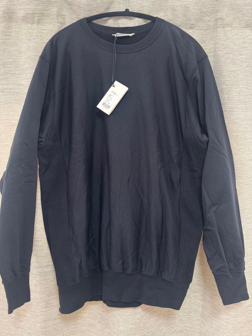 トップス AURALEE 23ss HIGHGAUGE SWEAT 5