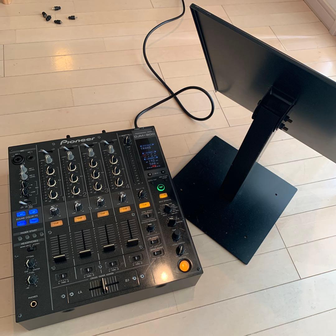 Pioneer DJM-800 DJミキサー　 角度調整ミキサー専用スタンド付