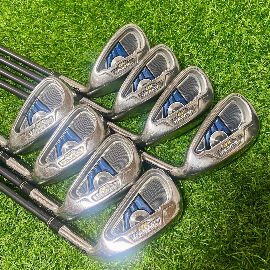 テーラーメイド バーナー XD アイアンセット 8本 L 右 レディース クラブ