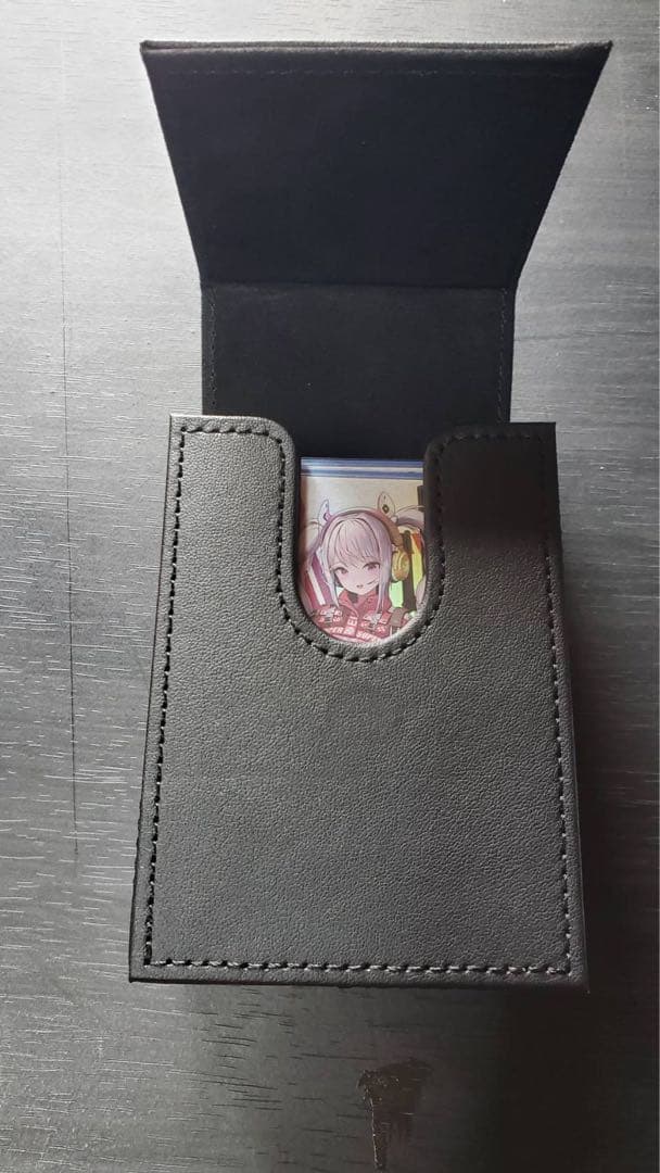 勝利の女神NIKKE 電源扉　フルホロ　スリーブ付き&デッキケース付き