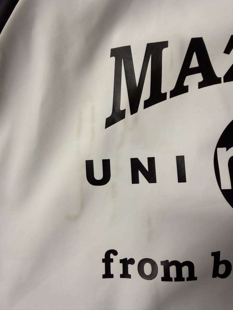 mazume ウェア 黒/白 フード付き