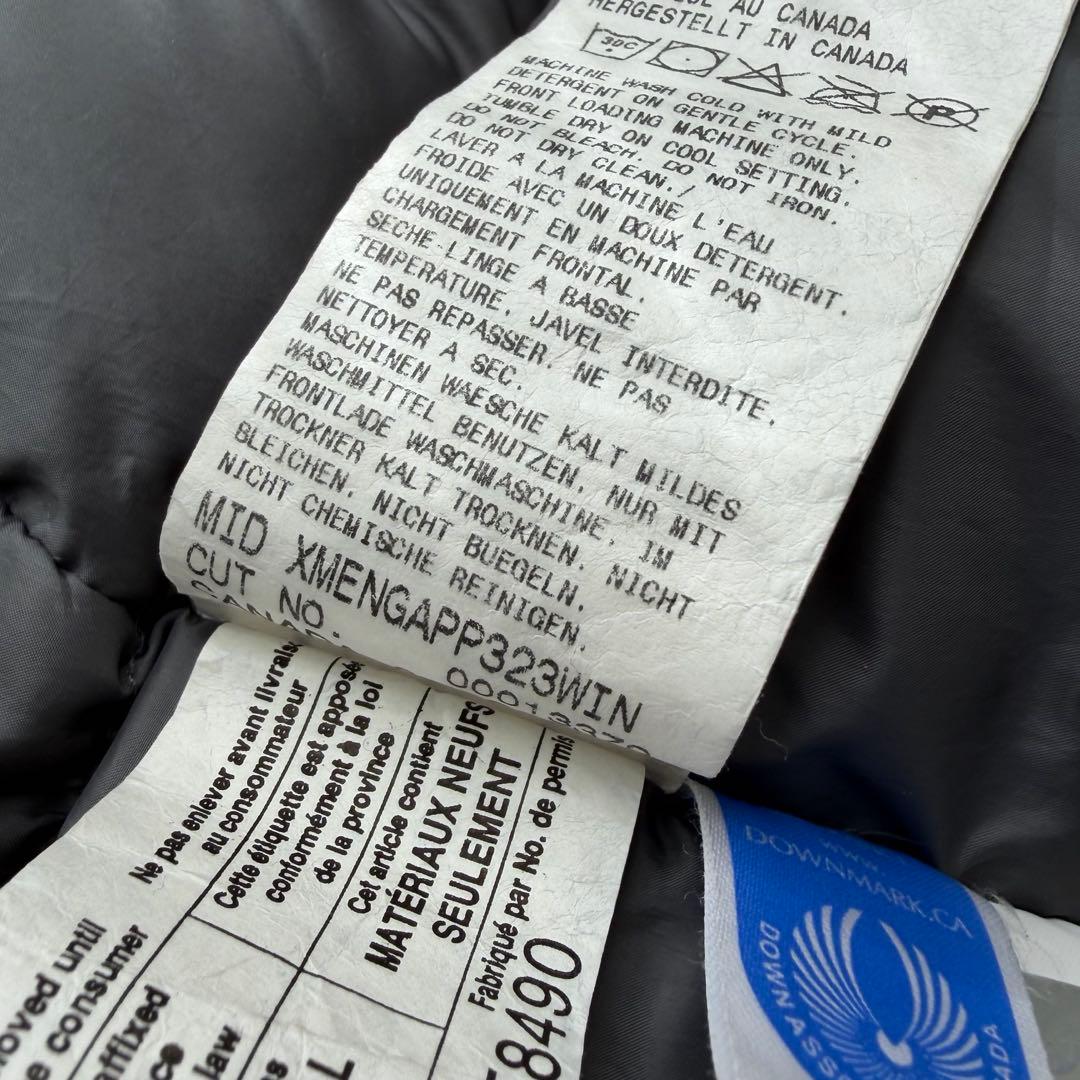 【美品✨希少】カナダグース　マウンテニアジャケット　ダウン　黒　M相当　ダウン