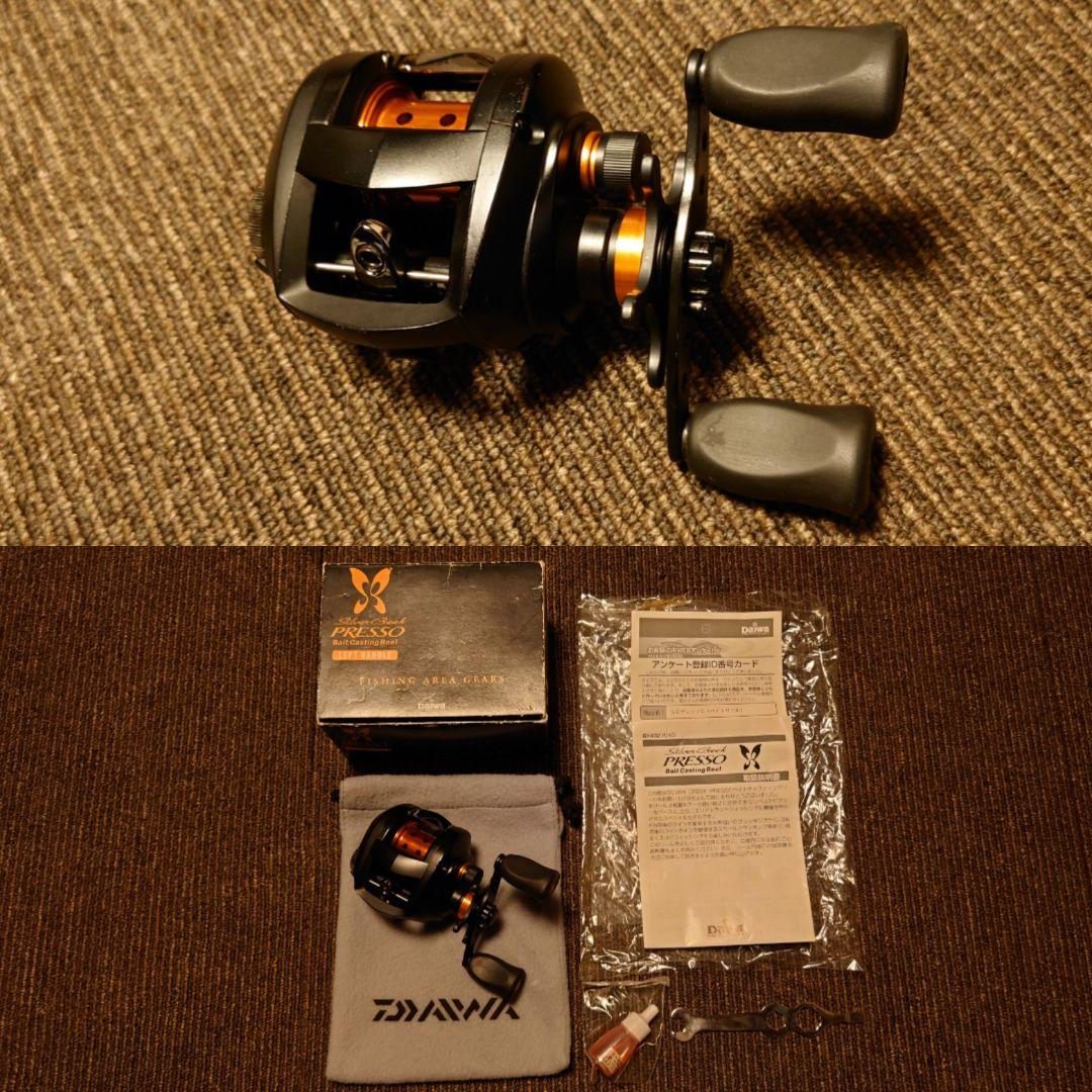 超希少廃盤美品 ダイワ 05 シルバークリーク プレッソ ベイト L レフト