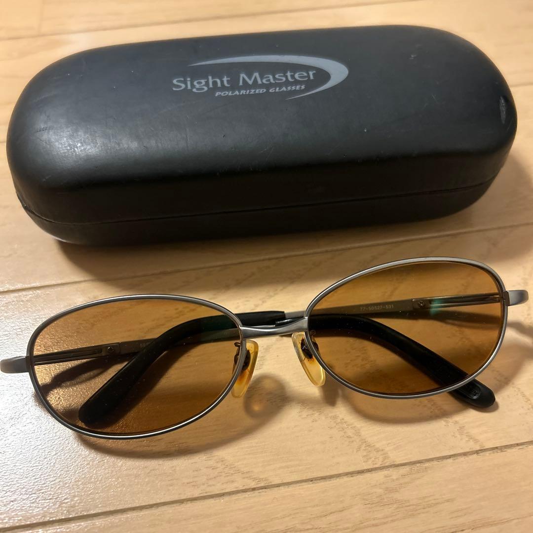 Sight Master ライトブラウン　偏光サングラス