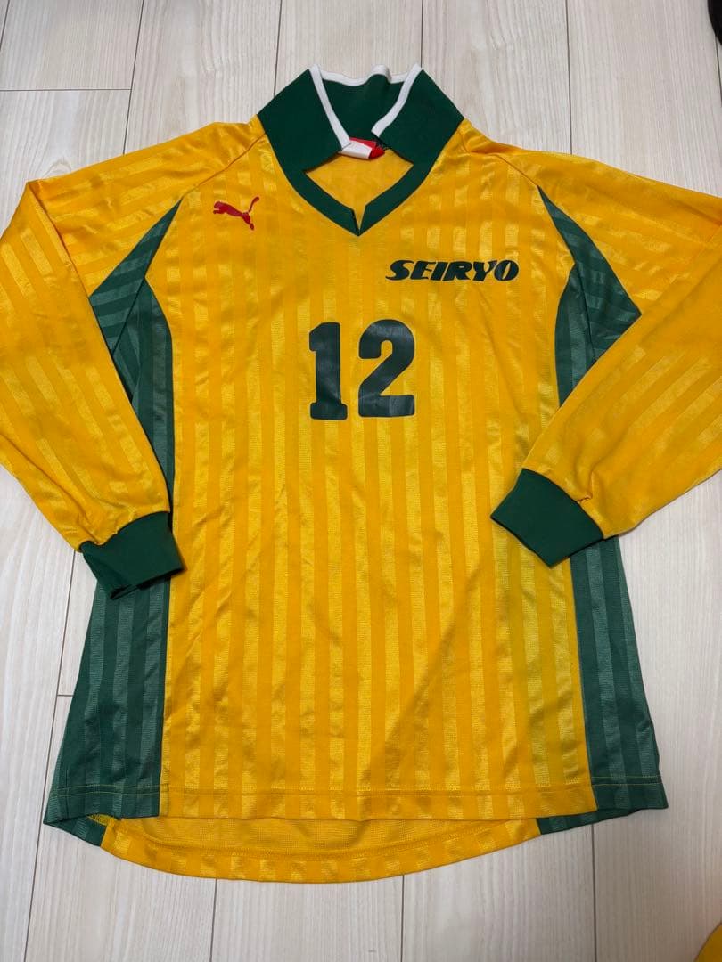 星稜高校サッカー部ユニフォーム　セット PUMA サッカーシャツ 12番