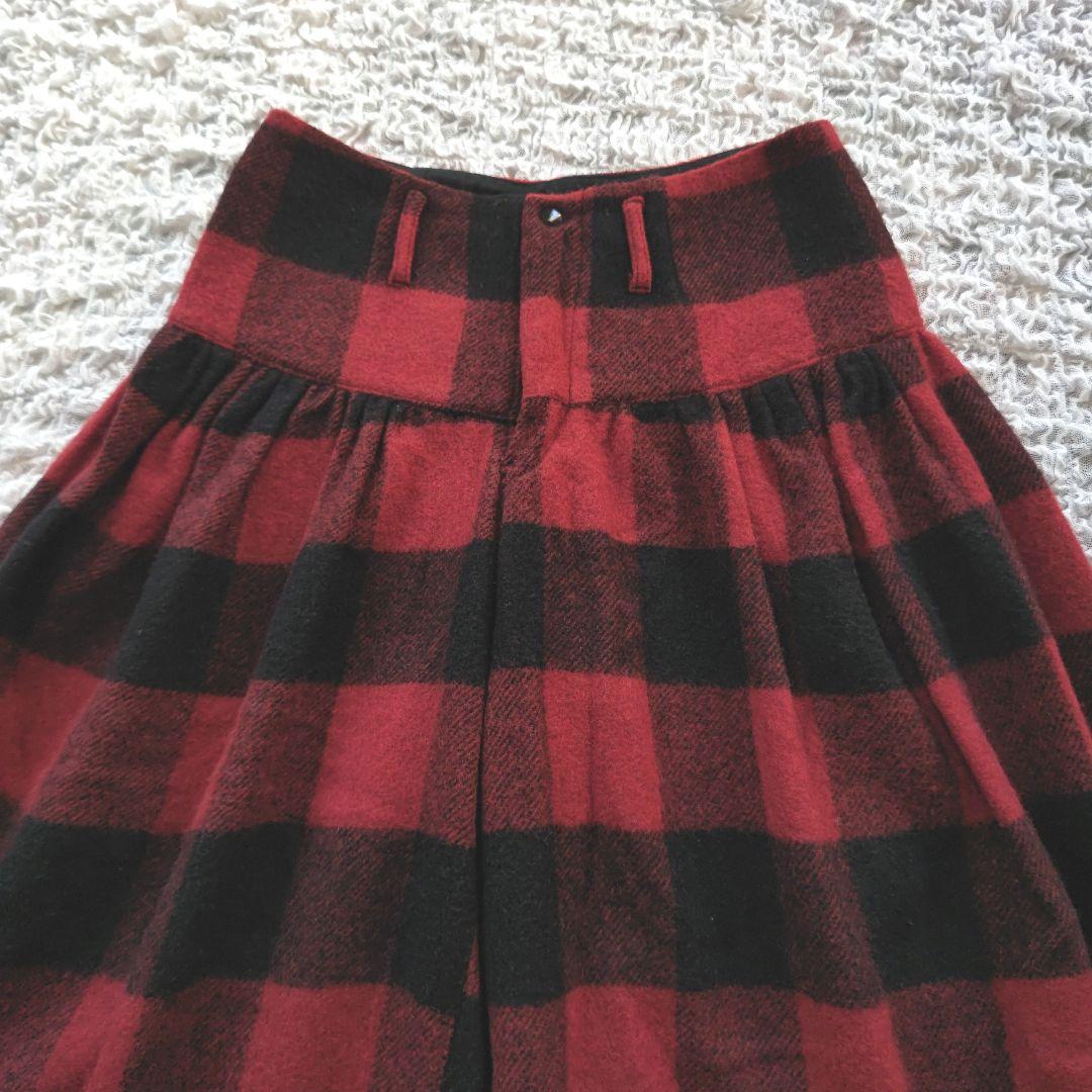 ✨美品✨KAPITAL　日本製　レッドチェックアミッシュパンツ　日本製　サイズ0