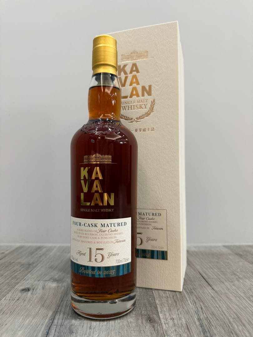 カバラン 初の15年年数熟成 日本未発売 数量限定 2025 KAVA