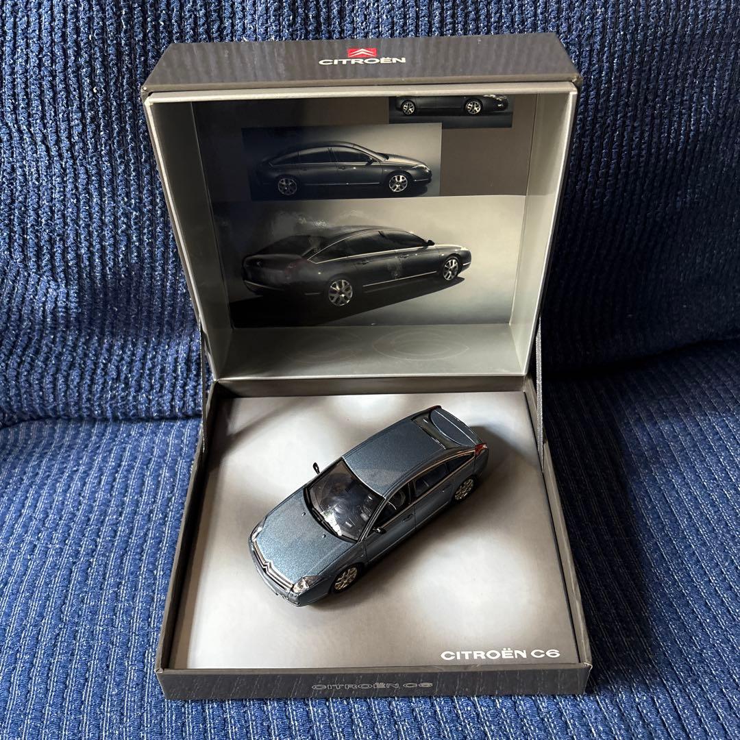 シトロエン　CITROËN C6 ミニカー グレー　非売品