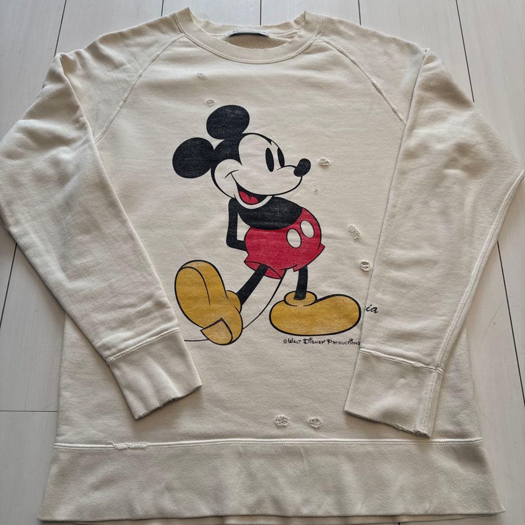 Ron Herman　ロンハーマン ミッキーマウス スウェット　ホワイト