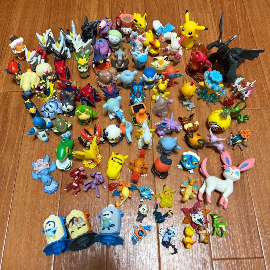 d*9様 ポケモン ゆび人形 モンコレ おもちゃ まとめ売り bw