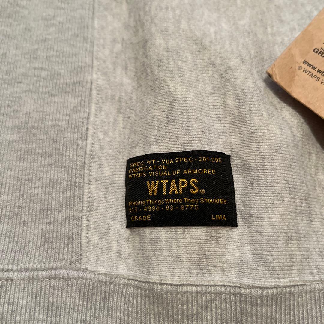 黒豆 WTAPS ダブルタップス スウェット カレッジ グレー L