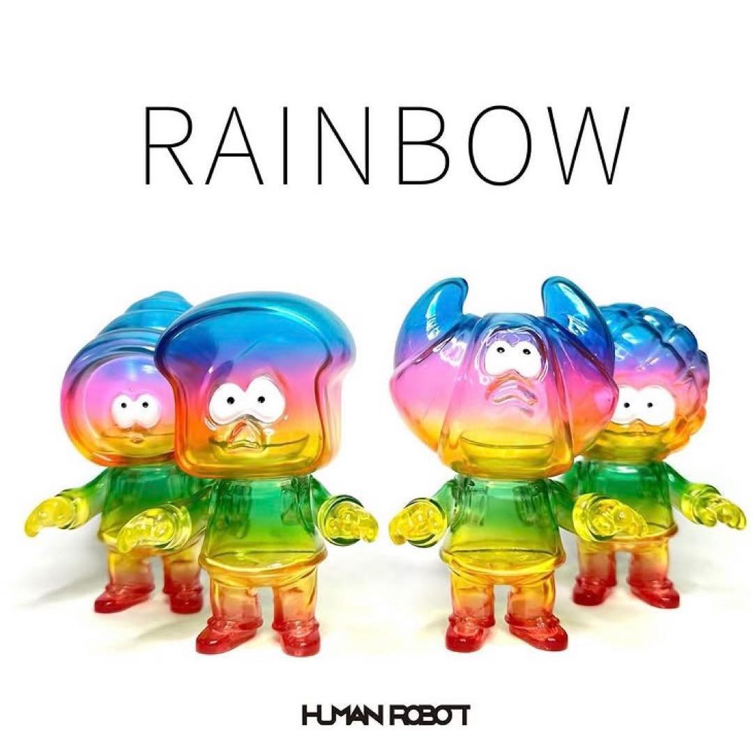 HUMAN ROBOT パンデッド 4体セット（rainbow ver2）