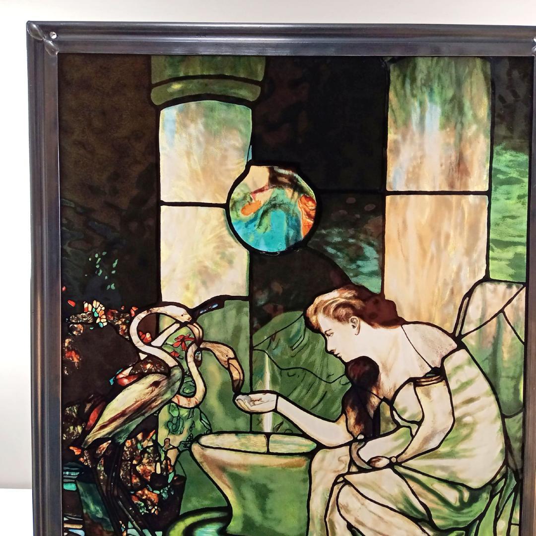 ルイスCティファニー ステンドグラス Flamingo グラスマスターズ社