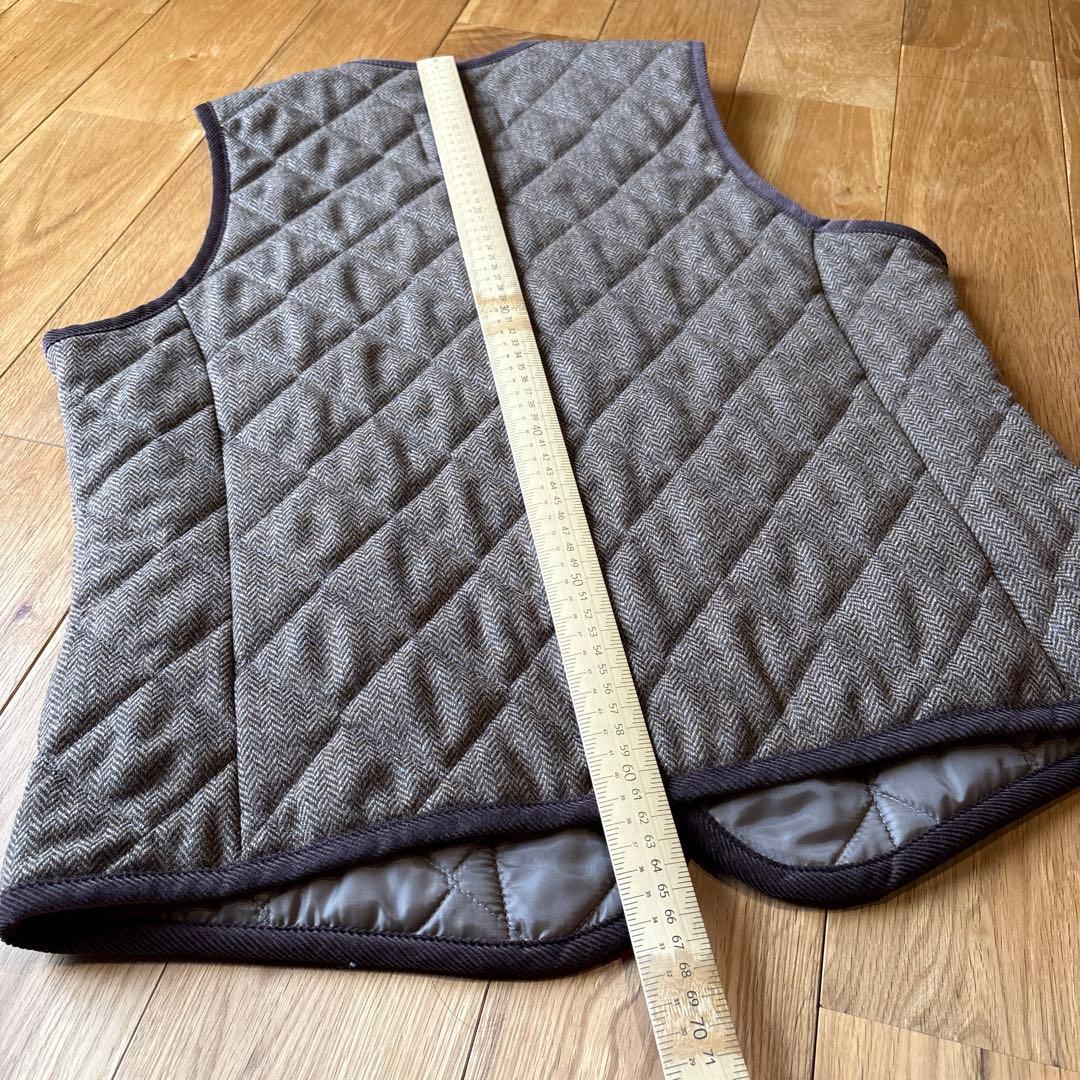 【希少】 ラベンハム　キルティングベスト（ウール）　定価35,000円程度