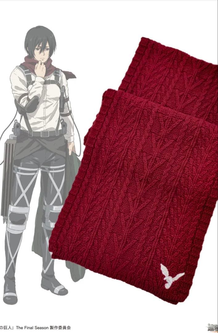 進撃の巨人超硬質ブレード COMPLETE EDITION2本+ ミカサマフラー