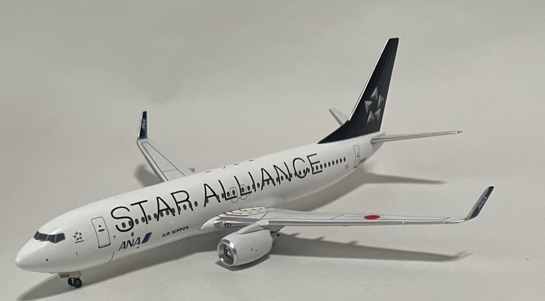 航空機・ヘリコプター ANA B737-800 JA51AN STAR ALLIANCE