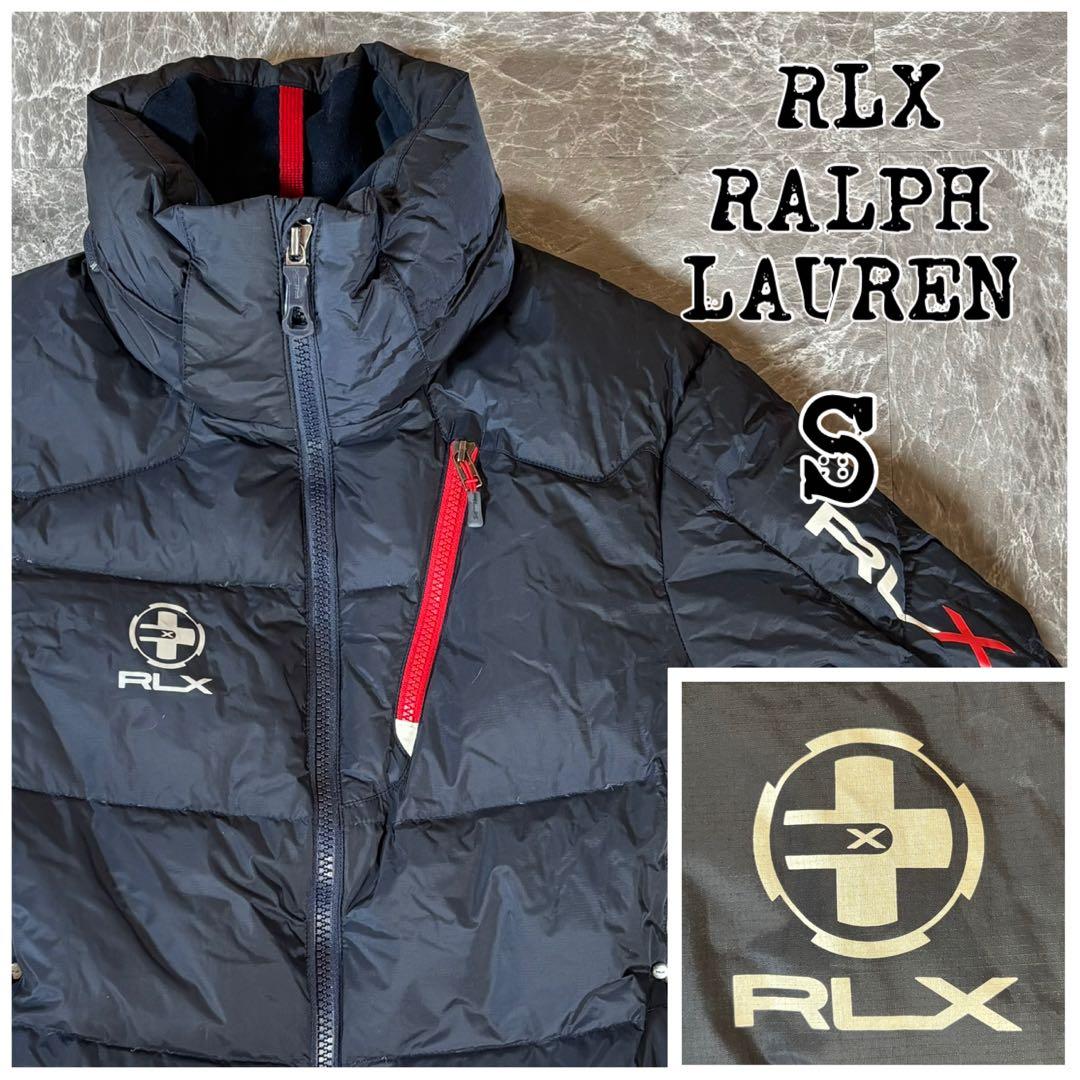 RLX/RALPH LAUREN/ダウンジャケット/S/ネイビー/ホワイト