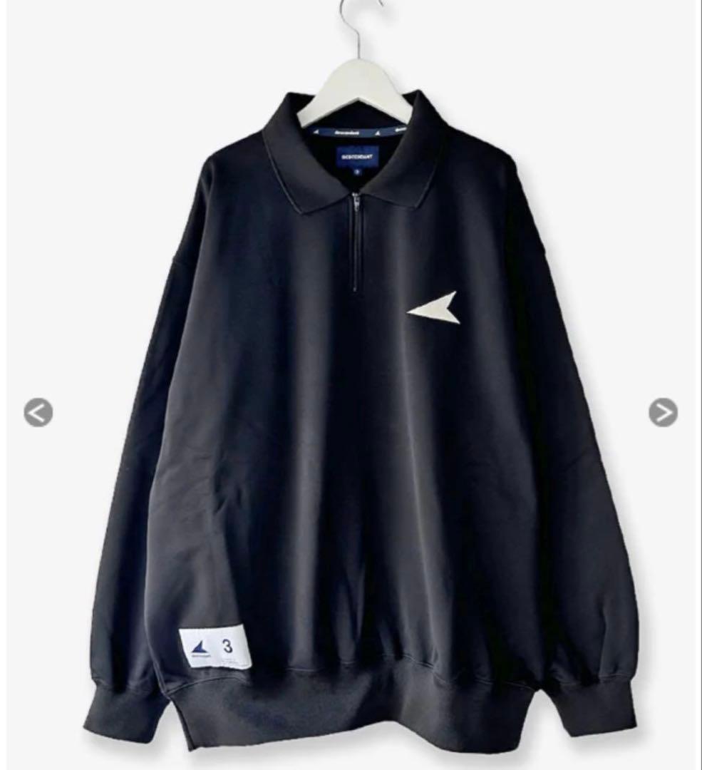 DESCENDANT/CETUS POLO JERSEY (BLACK)サイズ2