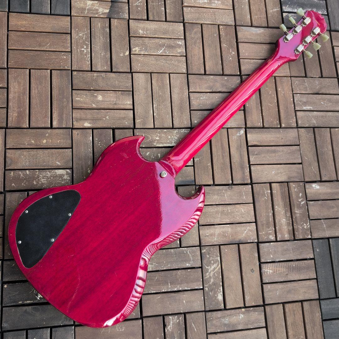 Epiphone エレキギターSG マホボディ cherryカラー