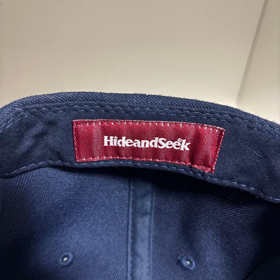 HideandSeek ネイビーキャップ