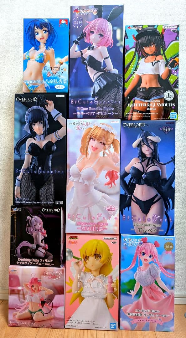 【アルベド/シャルティア/ナーベラル他】プライズ10体セットまとめ売り