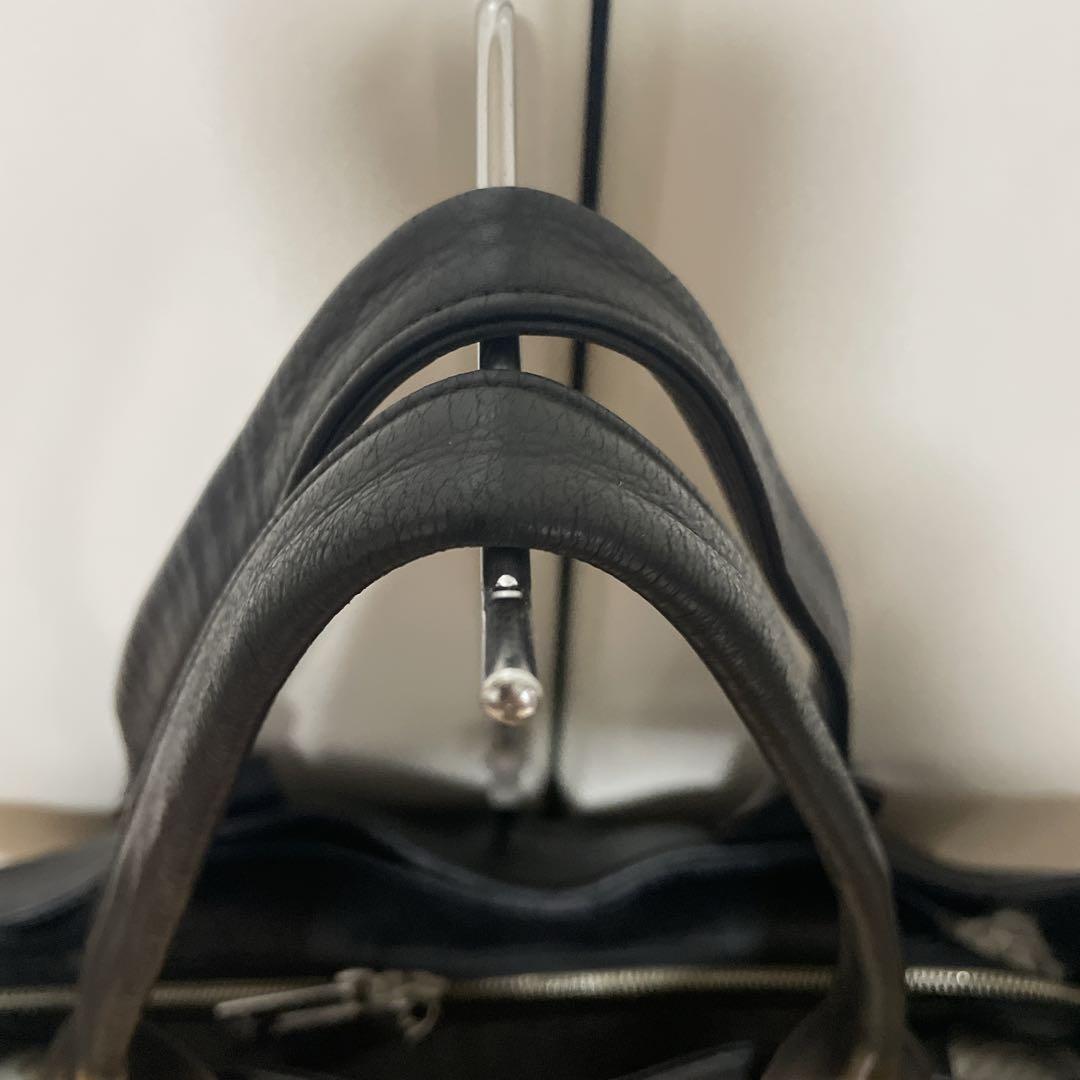 アニアリAniary レザートートバッグ01-02013中古　ブラック