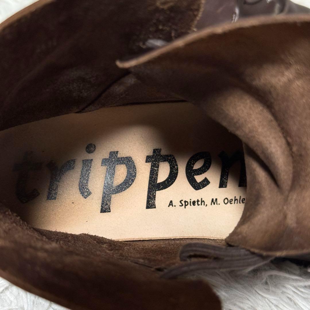 極美品✨trippen NOMAD WAW カーフレザー　ブーツ 38 ドイツ製