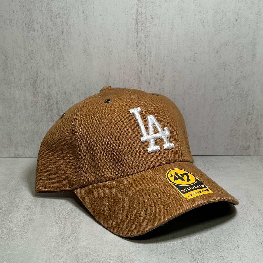【海外限定モデル】 ドジャース 47brand× Carhart キャップ ③