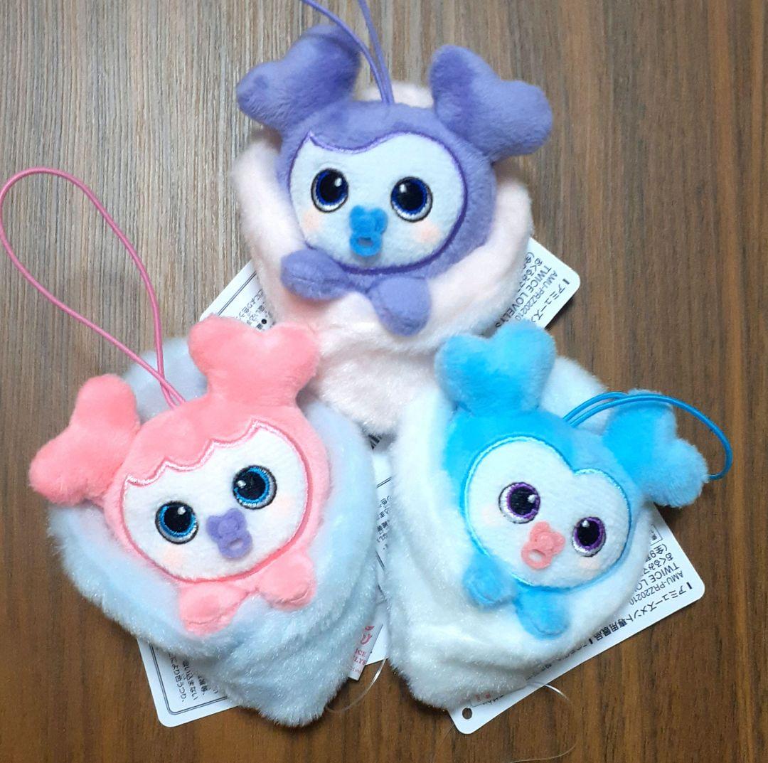 TWICE　おくるみ マスコット　サナ　モモ　ナヨン　3点セット　GiGO限定